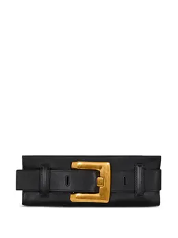 Balmain: Чёрный клатч 