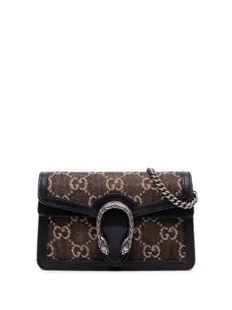 Gucci Pre-Owned: Коричневая сумка через плечо 