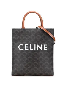 Celine Pre-Owned: Коричневая сумка-шоппер 