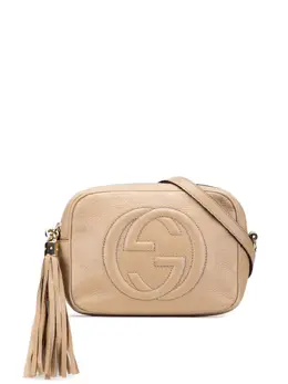 Gucci Pre-Owned: Коричневая сумка через плечо 