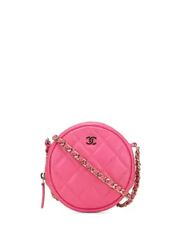 CHANEL Pre-Owned: Розовый клатч 