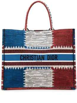 Christian Dior Pre-Owned: Голубая сумка-шоппер 