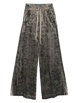 Rick Owens DRKSHDW: Чёрные брюки 