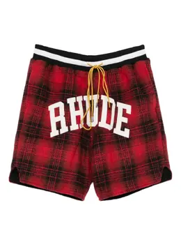 RHUDE: Красные шорты 