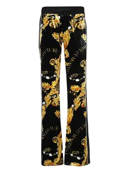 Versace Jeans Couture: Брюки с принтом 