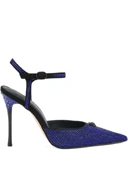 Kurt Geiger London: Синие сандалии 