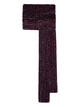 DRIES VAN NOTEN: Фиолетовый шарф 