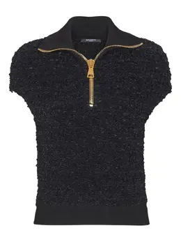 Balmain: Твидовый топ 