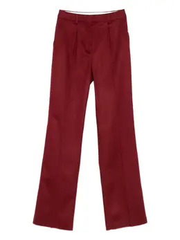 Max Mara: Бордовые брюки 