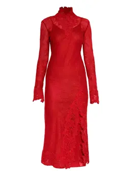 Blumarine: Кружевное платье 