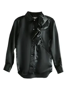 Comme Des Garçons Comme Des Garçons: Атласная блуза 