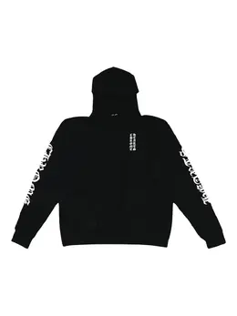 Chrome Hearts: Чёрная толстовка 