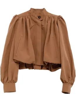 Chloé: Коричневая куртка 
