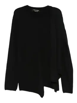 Comme Des Garçons Shirt: Чёрный свитер 