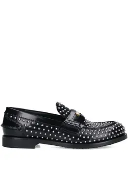 Miu Miu: Чёрные лоферы 