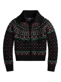 Polo Ralph Lauren: Чёрный кардиган 