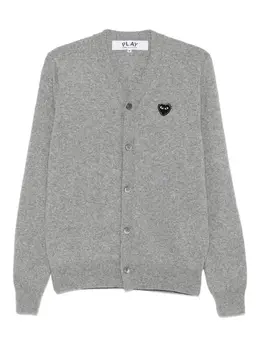 Comme Des Garçons Play: Светлый кардиган  Heart