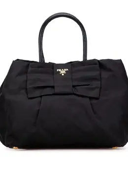 Prada Pre-Owned: Чёрная сумка 