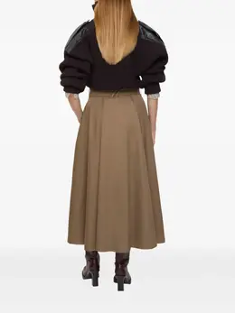 Burberry: Юбка миди 