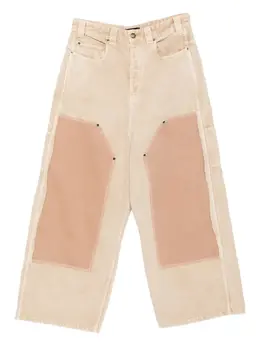 Balenciaga: Рваные брюки 