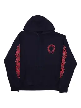 Chrome Hearts: Синяя толстовка 