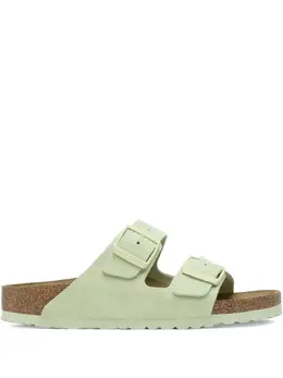 Birkenstock: Зелёные сандалии  Arizona