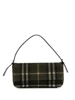 Burberry Pre-Owned: Зелёная сумка 
