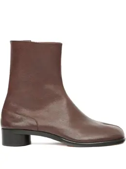 Maison Margiela: Коричневые ботинки  Tabi