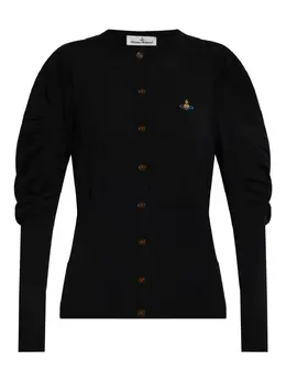 Vivienne Westwood: Кардиган с рукавами-фонариками 