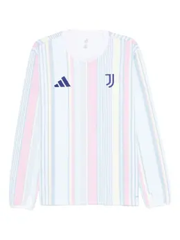 adidas: Футболка  X в полоску
