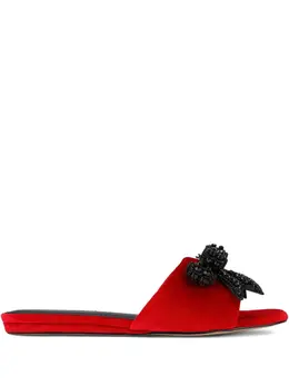 Kurt Geiger London: Красные сандалии 