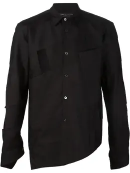 Comme des Garçons Homme Plus: Чёрная рубашка 