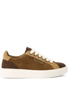 Kurt Geiger London: Коричневые кроссовки 