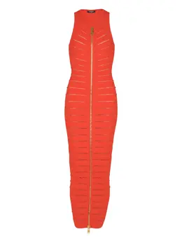 Balmain: Трикотажное платье 