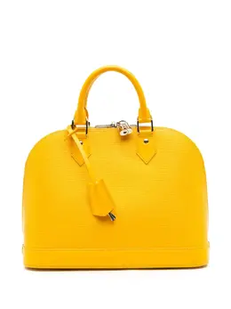 Louis Vuitton Pre-Owned: Жёлтая сумка 