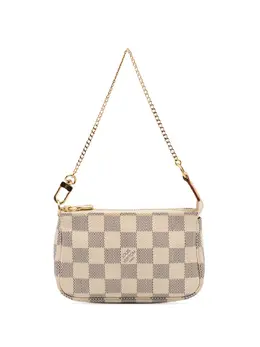 Louis Vuitton Pre-Owned: Белая сумка 