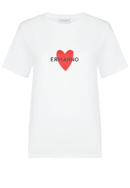 Ermanno Firenze: Белая футболка 