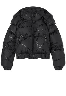 Versace Jeans Couture: Чёрная куртка 