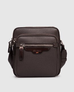 Santoni: Коричневі сумки 