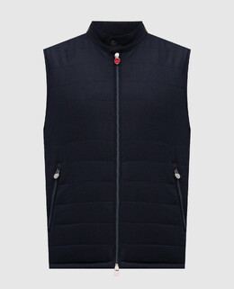 Kiton: Синий жилет 