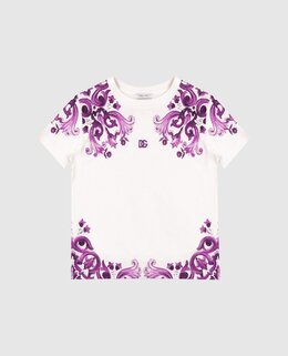 Dolce&Gabbana: Белая футболка 