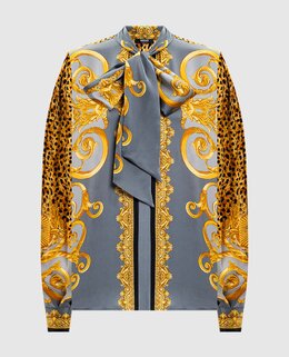 Versace: Шовкові блузки 