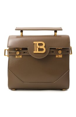 Balmain: Коричневая сумка  B-Buzz 23