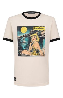 Dolce & Gabbana: Хлопковая футболка 