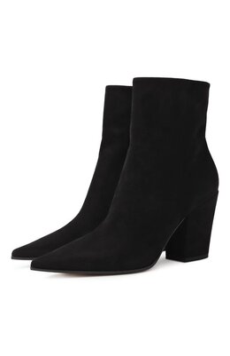 Gianvito Rossi: Чёрные ботинки 
