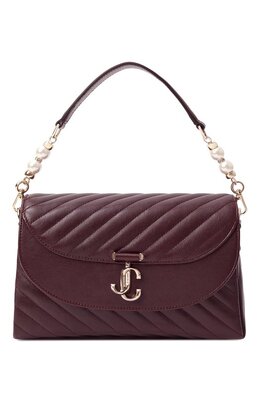 Jimmy Choo: Бордовая сумка 