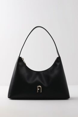 Furla: Чёрная сумка 