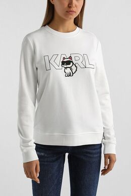 Karl Lagerfeld: Свитер с принтом 