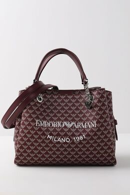 EMPORIO ARMANI: Сумка с принтом 