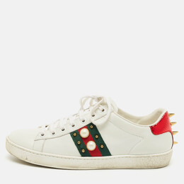 Gucci: Білі кросівки  Ace